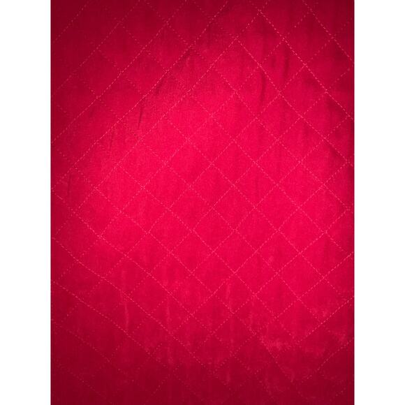 Talbots Red Diamond Quilted Jacket - Size L -‎ Quilted with Stretch - Picture 3 of 8